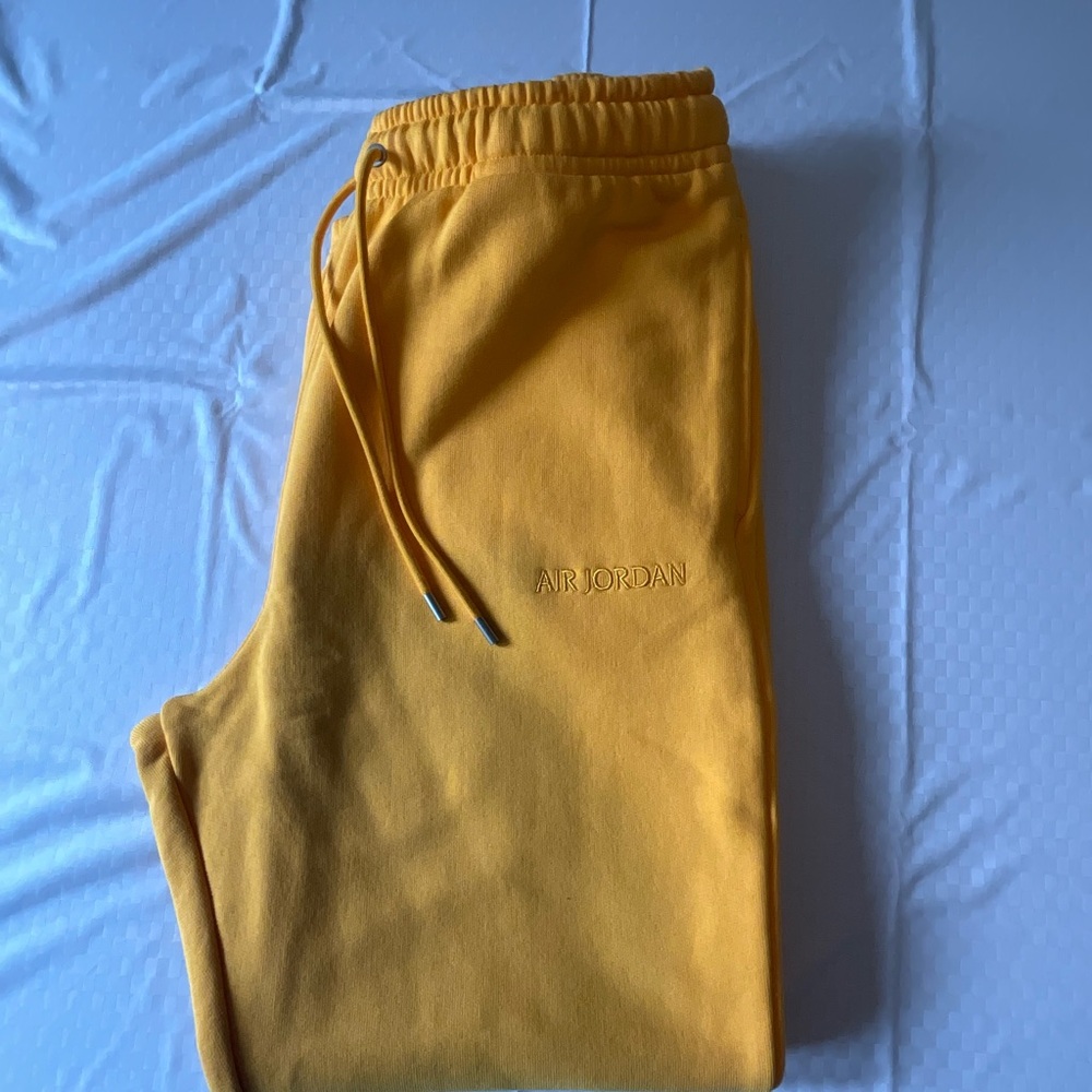 Vibrant Yellow Nike Sweatpants
